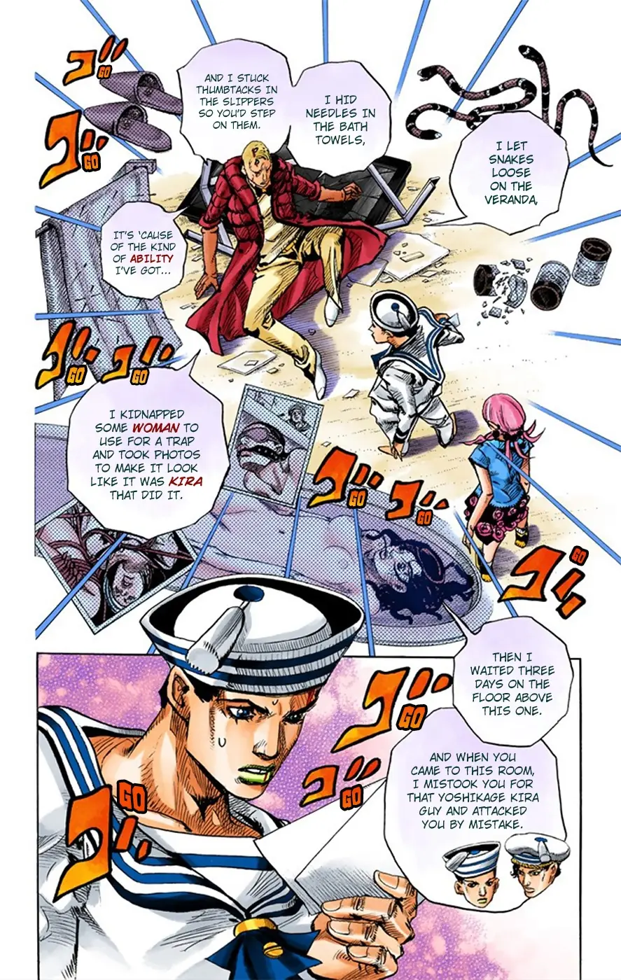 JoJo's Bizarre Adventure, Part 8: JoJolion Colored Manga β Chapter 6 β Page 22