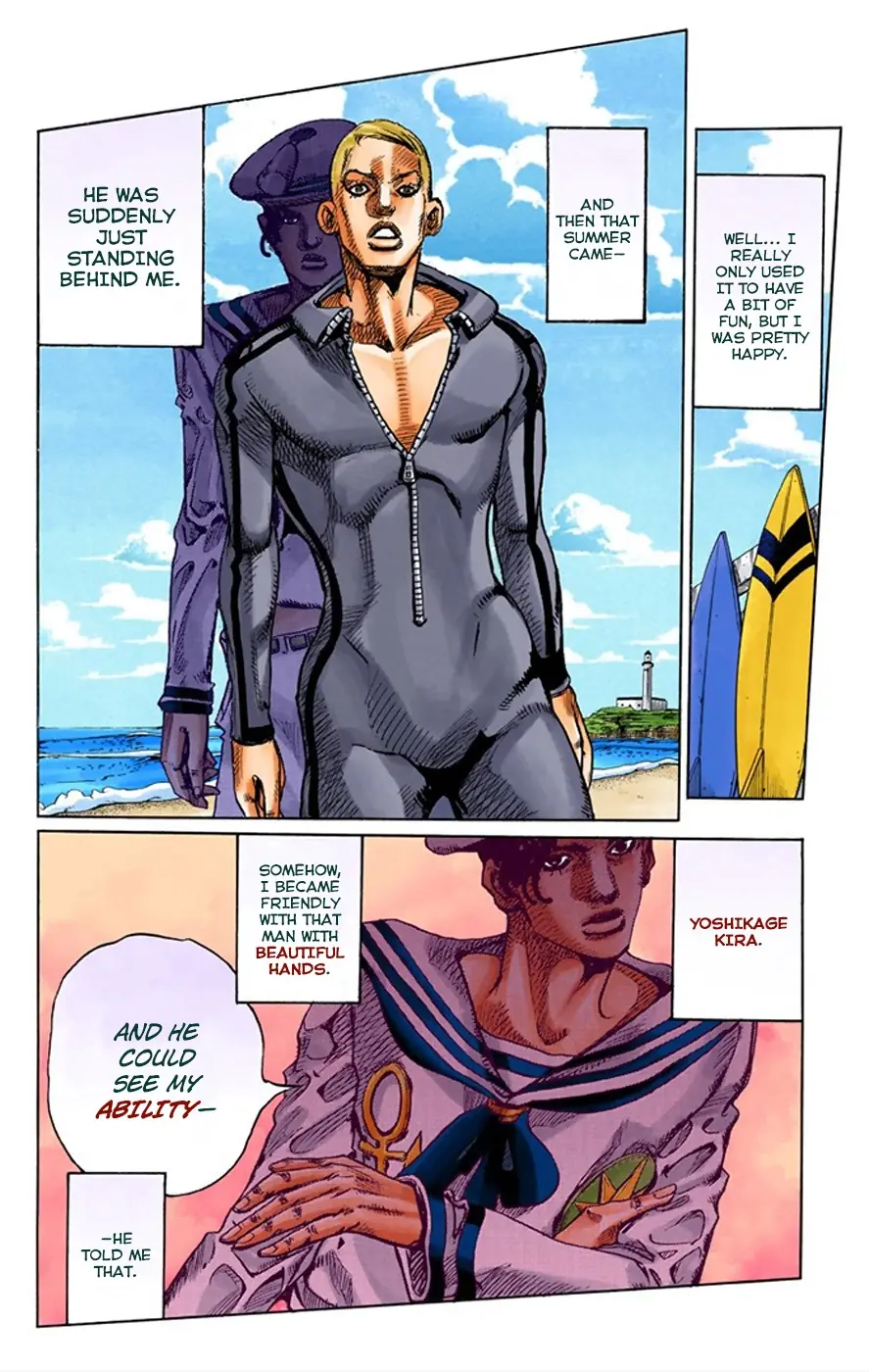 JoJo's Bizarre Adventure, Part 8: JoJolion Colored Manga β Chapter 6 β Page 28