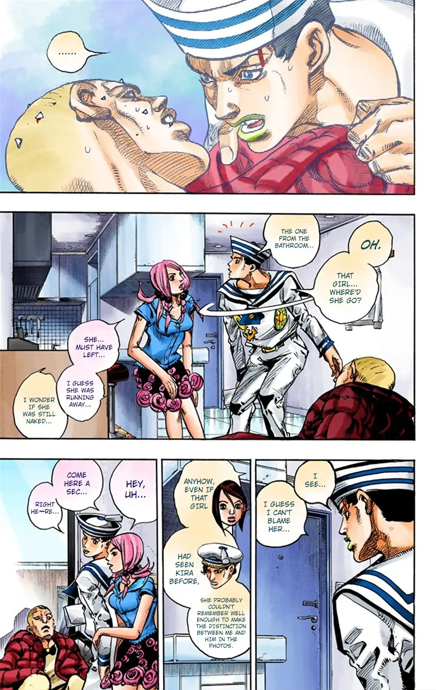 JoJo's Bizarre Adventure, Part 8: JoJolion Colored Manga β Chapter 6 β Page 35