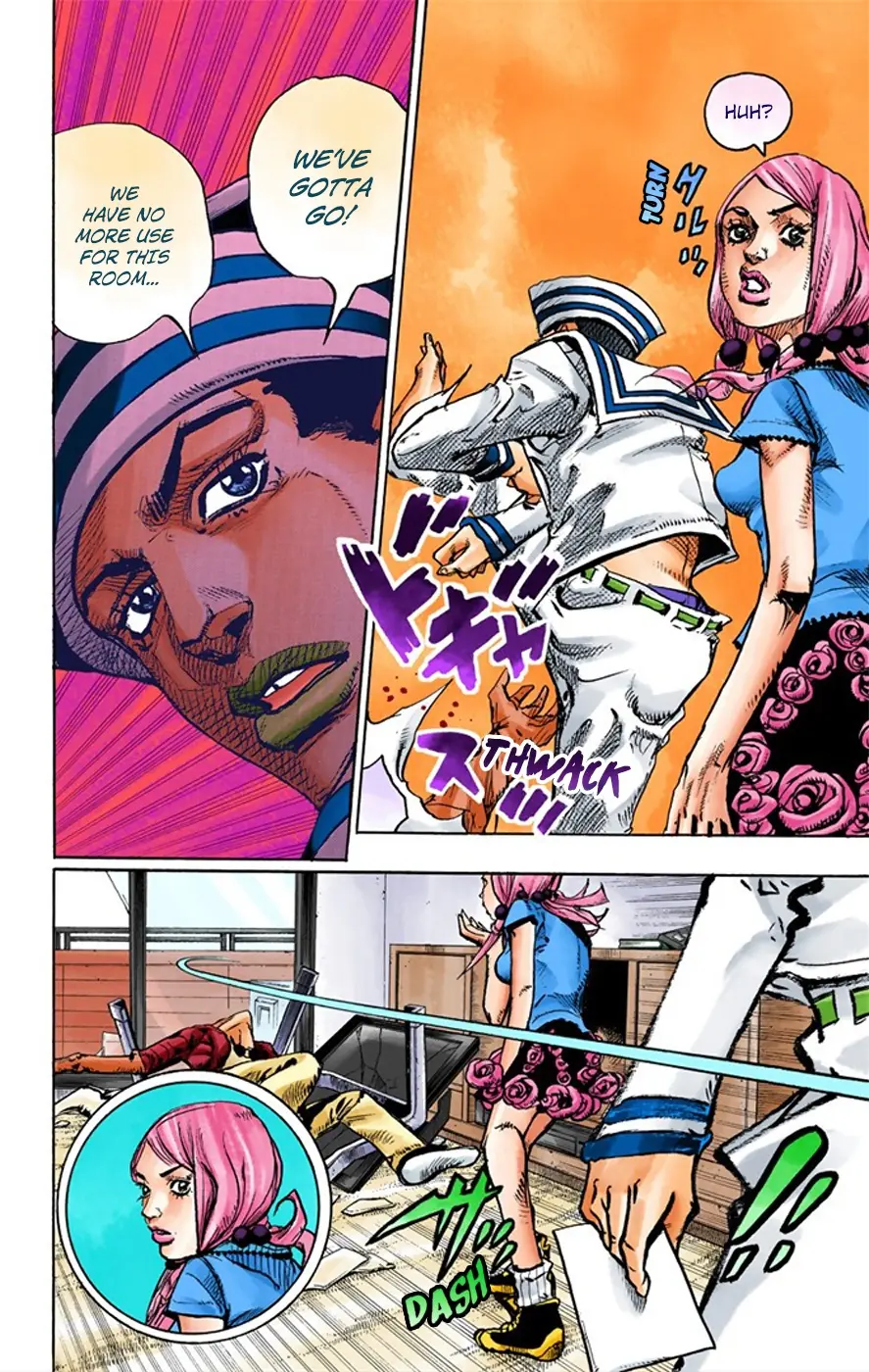 JoJo's Bizarre Adventure, Part 8: JoJolion Colored Manga β Chapter 6 β Page 38