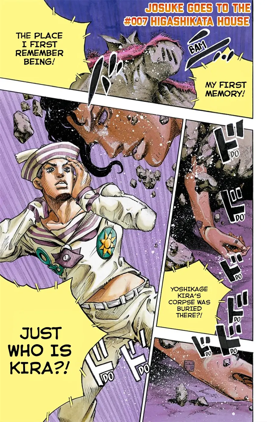 JoJo's Bizarre Adventure, Part 8: JoJolion Colored Manga β Chapter 7 β Page 2