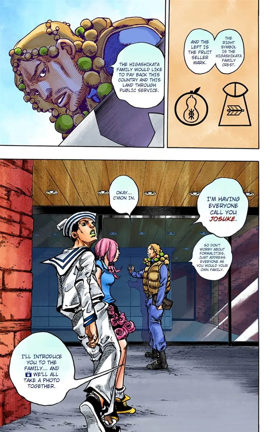 JoJo's Bizarre Adventure, Part 8: JoJolion Colored Manga β Chapter 7 β Page 10