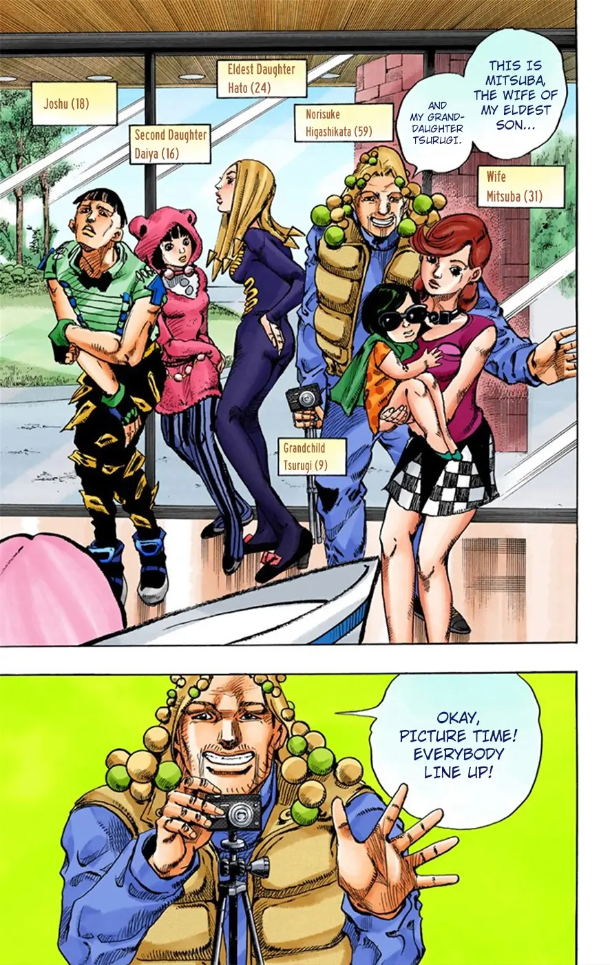 JoJo's Bizarre Adventure, Part 8: JoJolion Colored Manga β Chapter 7 β Page 16