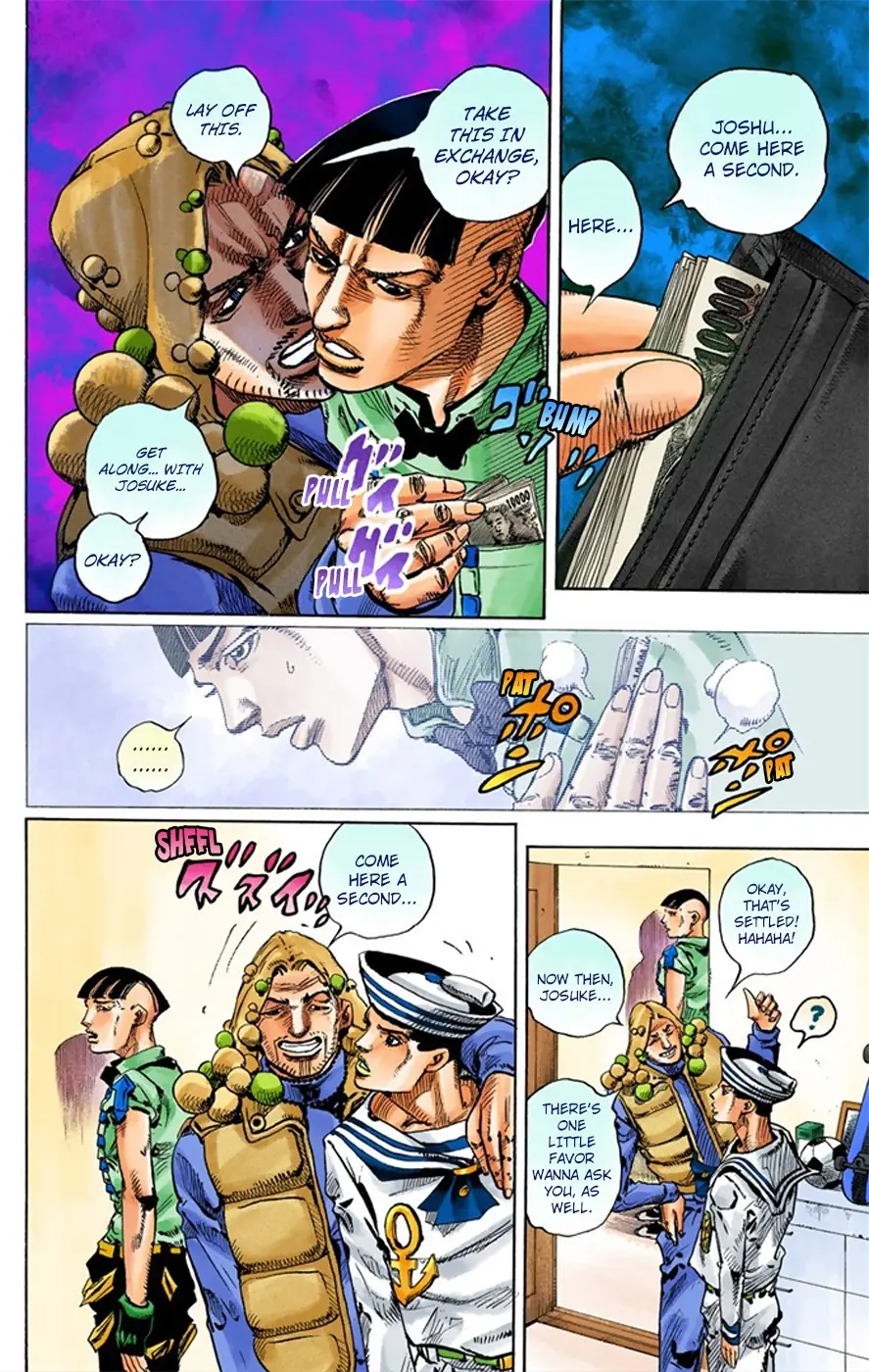 JoJo's Bizarre Adventure, Part 8: JoJolion Colored Manga β Chapter 7 β Page 24