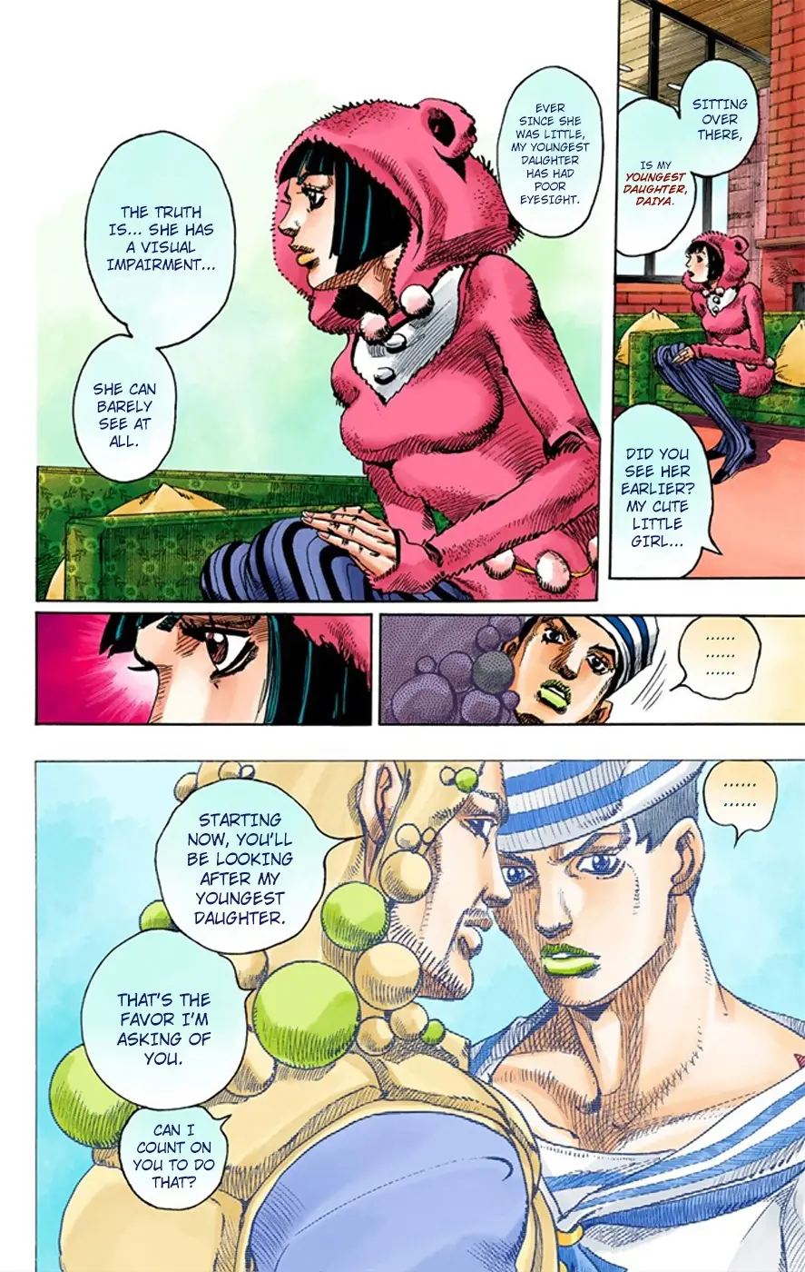 JoJo's Bizarre Adventure, Part 8: JoJolion Colored Manga β Chapter 7 β Page 26