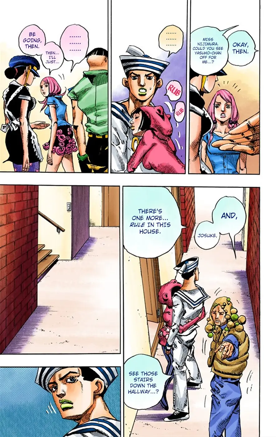 JoJo's Bizarre Adventure, Part 8: JoJolion Colored Manga β Chapter 7 β Page 29