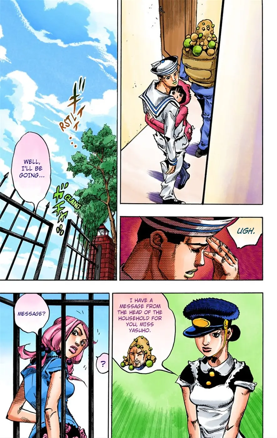 JoJo's Bizarre Adventure, Part 8: JoJolion Colored Manga β Chapter 7 β Page 31