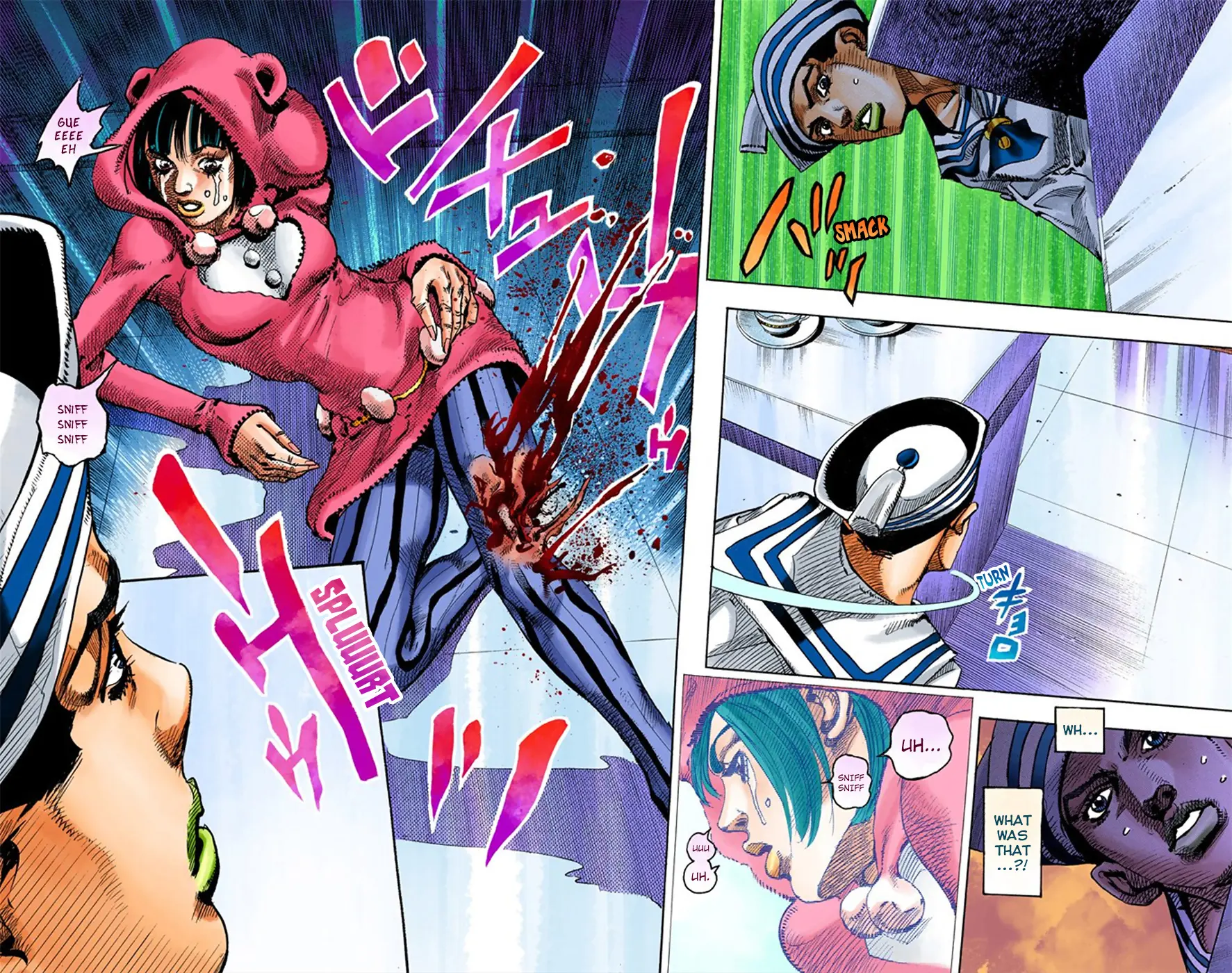 JoJo's Bizarre Adventure, Part 8: JoJolion Colored Manga β Chapter 7 β Page 43