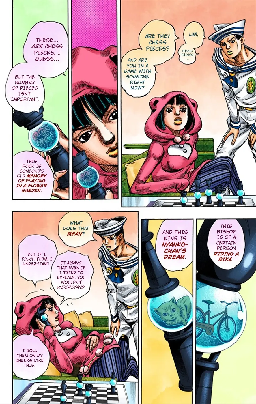 JoJo's Bizarre Adventure, Part 8: JoJolion Colored Manga β Chapter 8 β Page 15