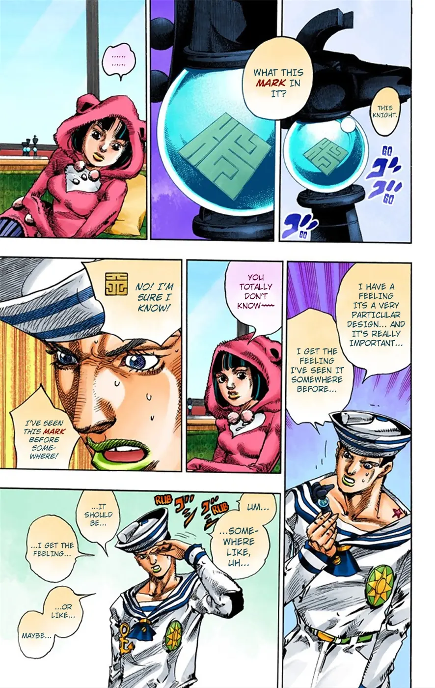 JoJo's Bizarre Adventure, Part 8: JoJolion Colored Manga β Chapter 8 β Page 16