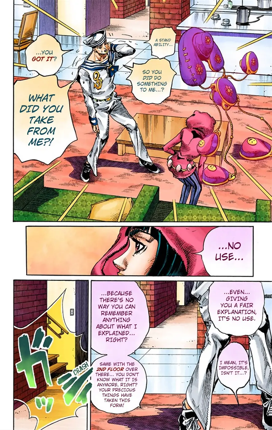JoJo's Bizarre Adventure, Part 8: JoJolion Colored Manga β Chapter 8 β Page 19