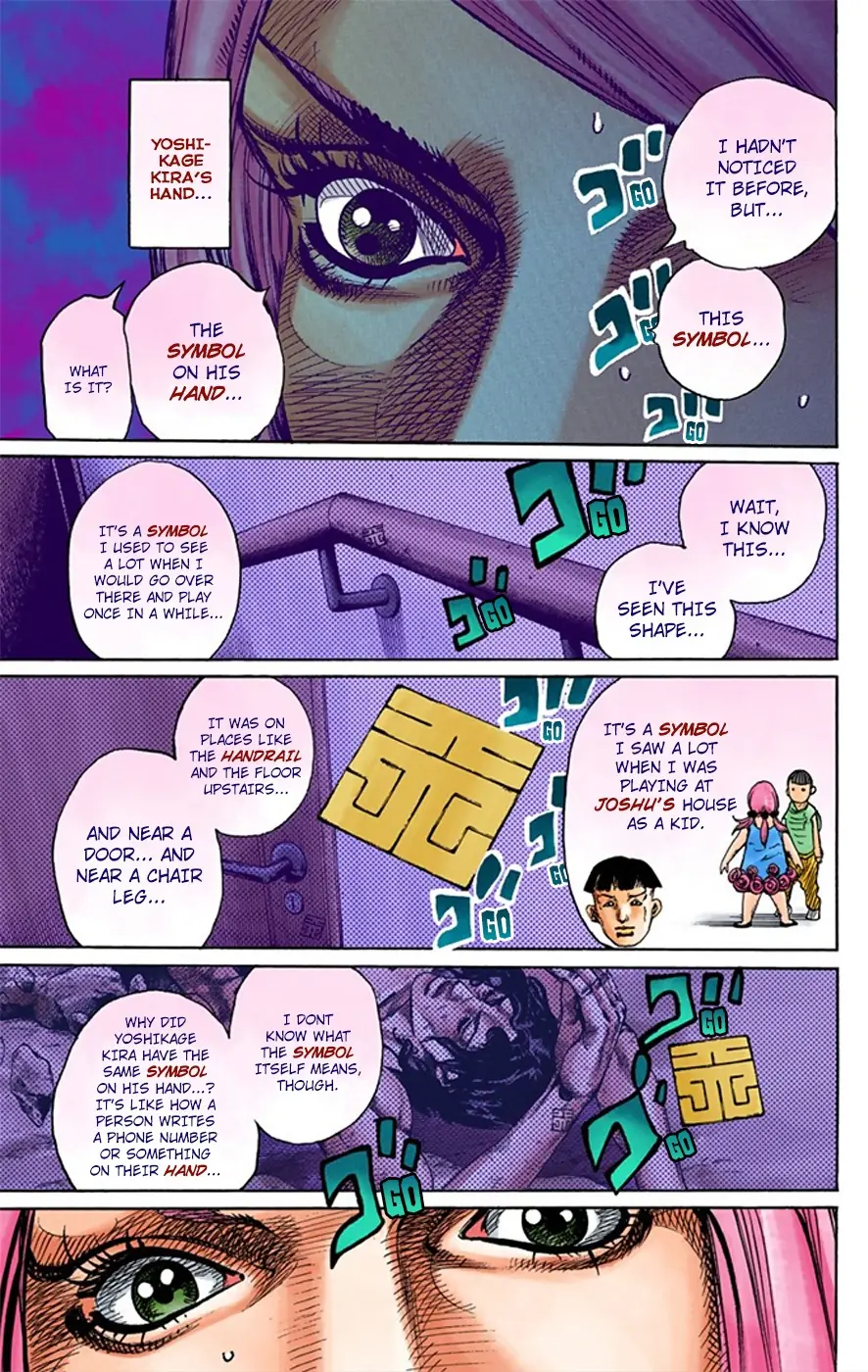 JoJo's Bizarre Adventure, Part 8: JoJolion Colored Manga β Chapter 8 β Page 36