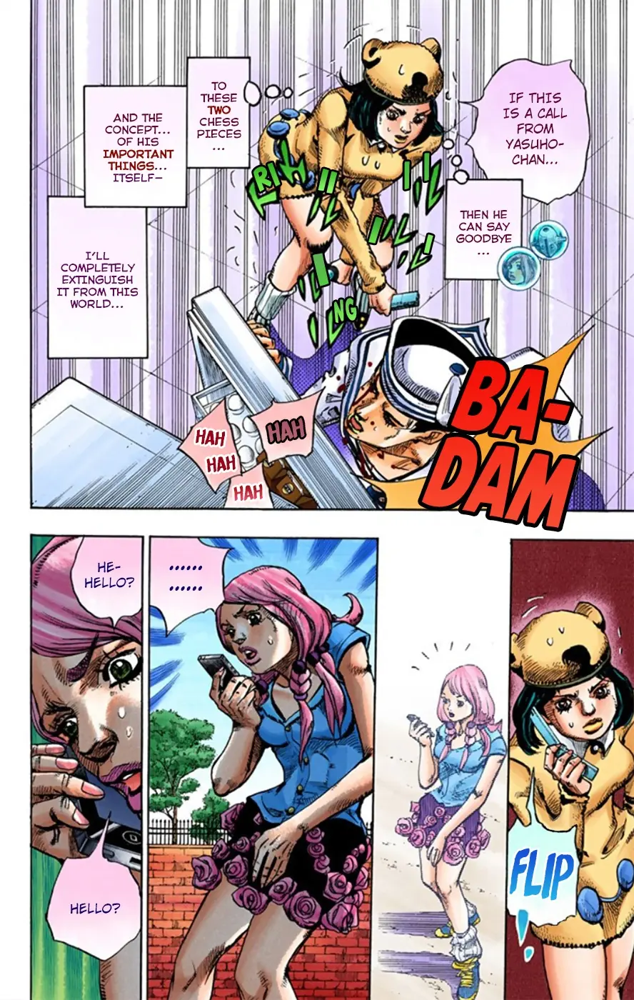 JoJo's Bizarre Adventure, Part 8: JoJolion Colored Manga β Chapter 10 β Page 38