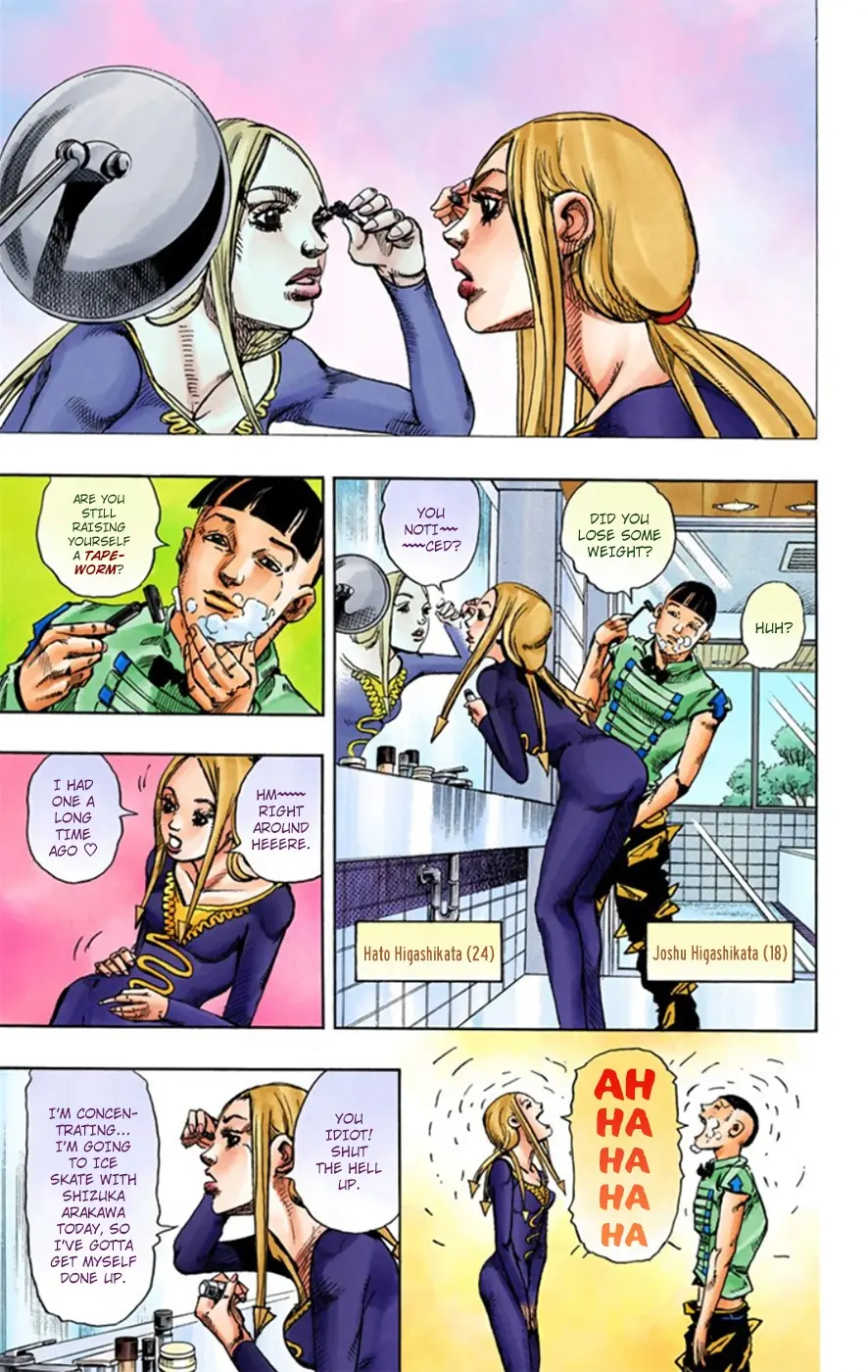 JoJo's Bizarre Adventure, Part 8: JoJolion Colored Manga β Chapter 11 β Page 8