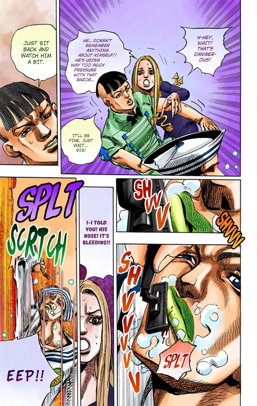 JoJo's Bizarre Adventure, Part 8: JoJolion Colored Manga β Chapter 11 β Page 12