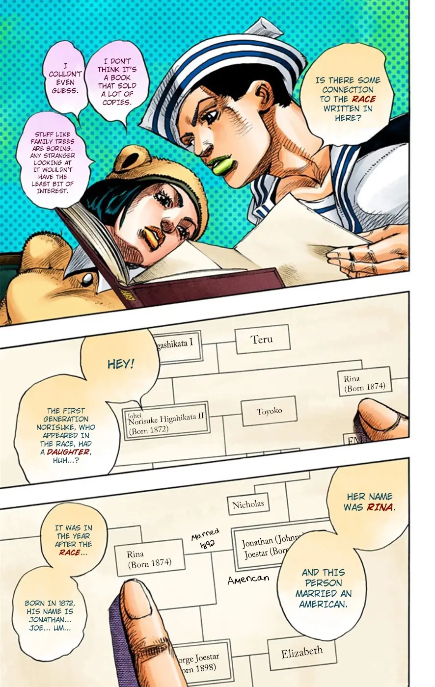 JoJo's Bizarre Adventure, Part 8: JoJolion Colored Manga β Chapter 11 β Page 21