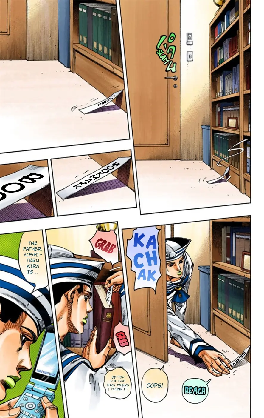 JoJo's Bizarre Adventure, Part 8: JoJolion Colored Manga β Chapter 11 β Page 29