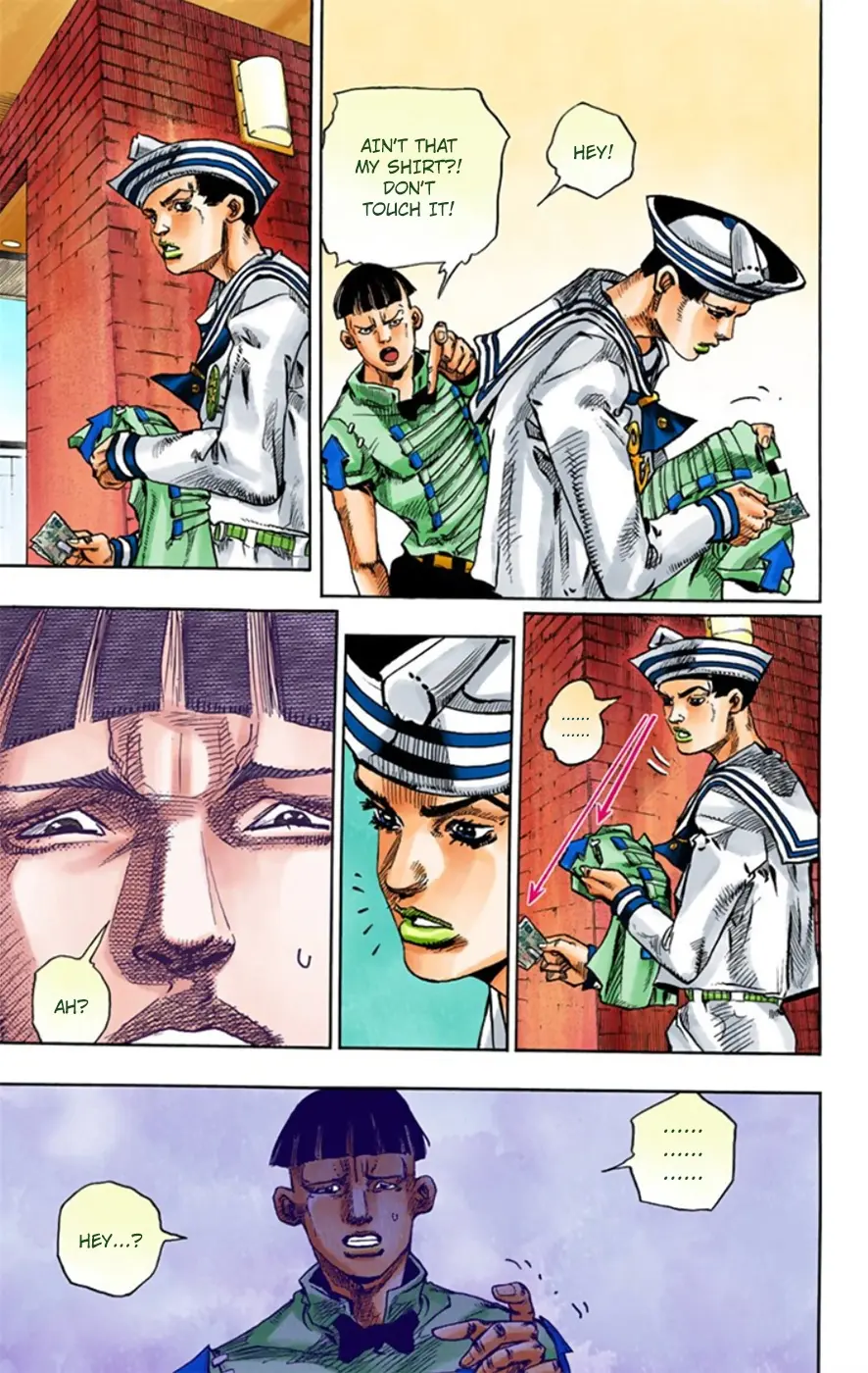 JoJo's Bizarre Adventure, Part 8: JoJolion Colored Manga β Chapter 12 β Page 6