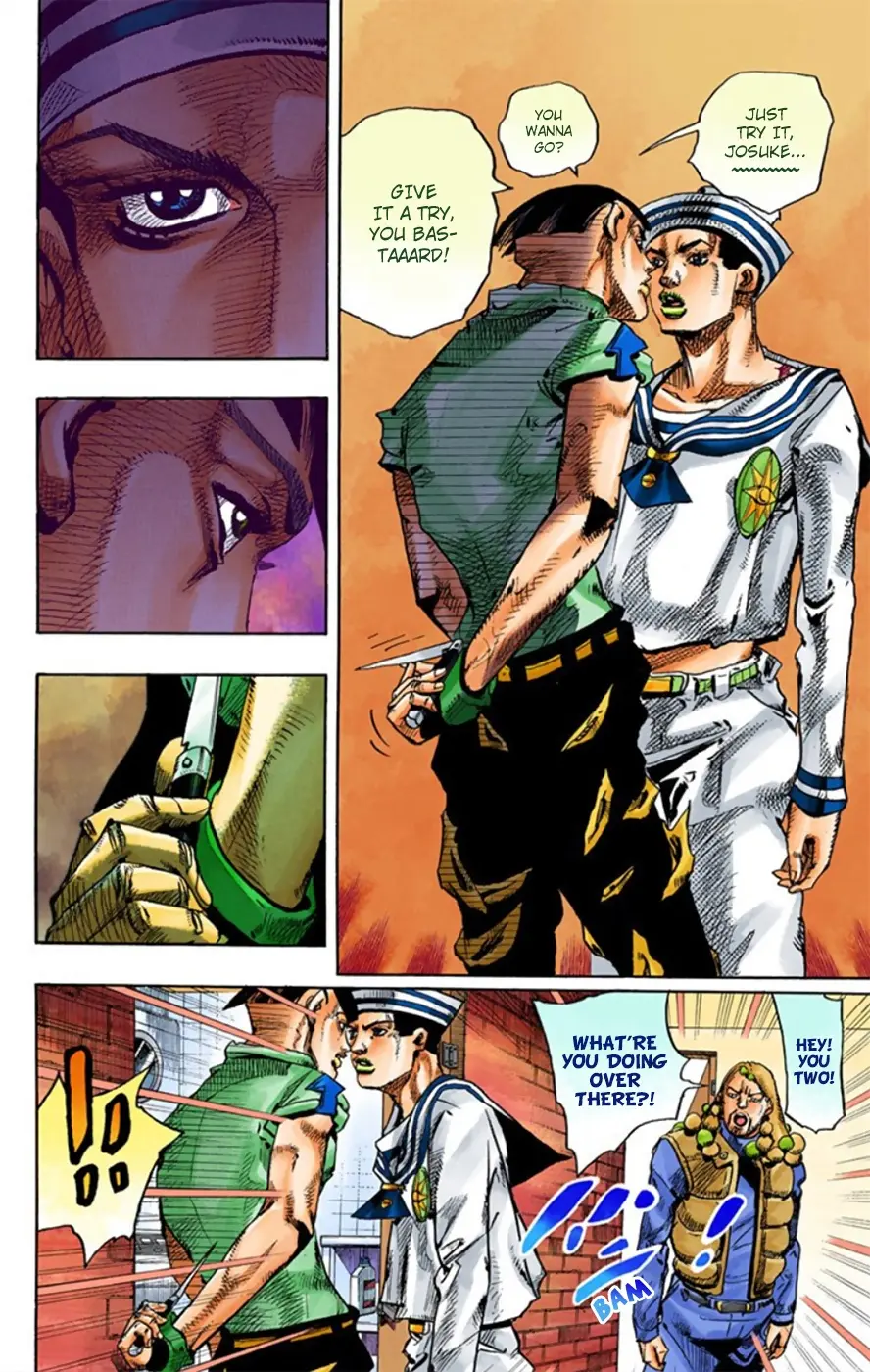 JoJo's Bizarre Adventure, Part 8: JoJolion Colored Manga β Chapter 12 β Page 11