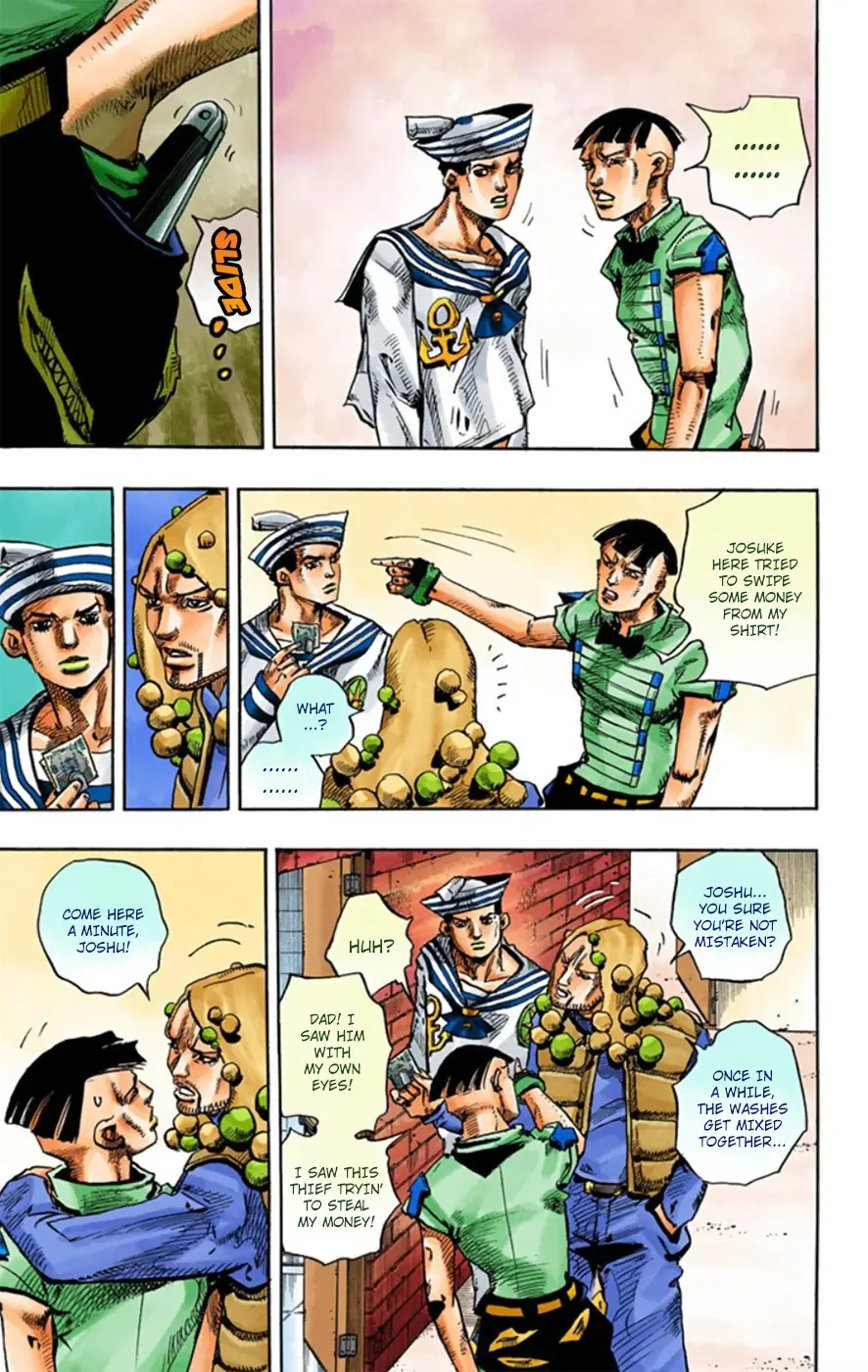 JoJo's Bizarre Adventure, Part 8: JoJolion Colored Manga β Chapter 12 β Page 12