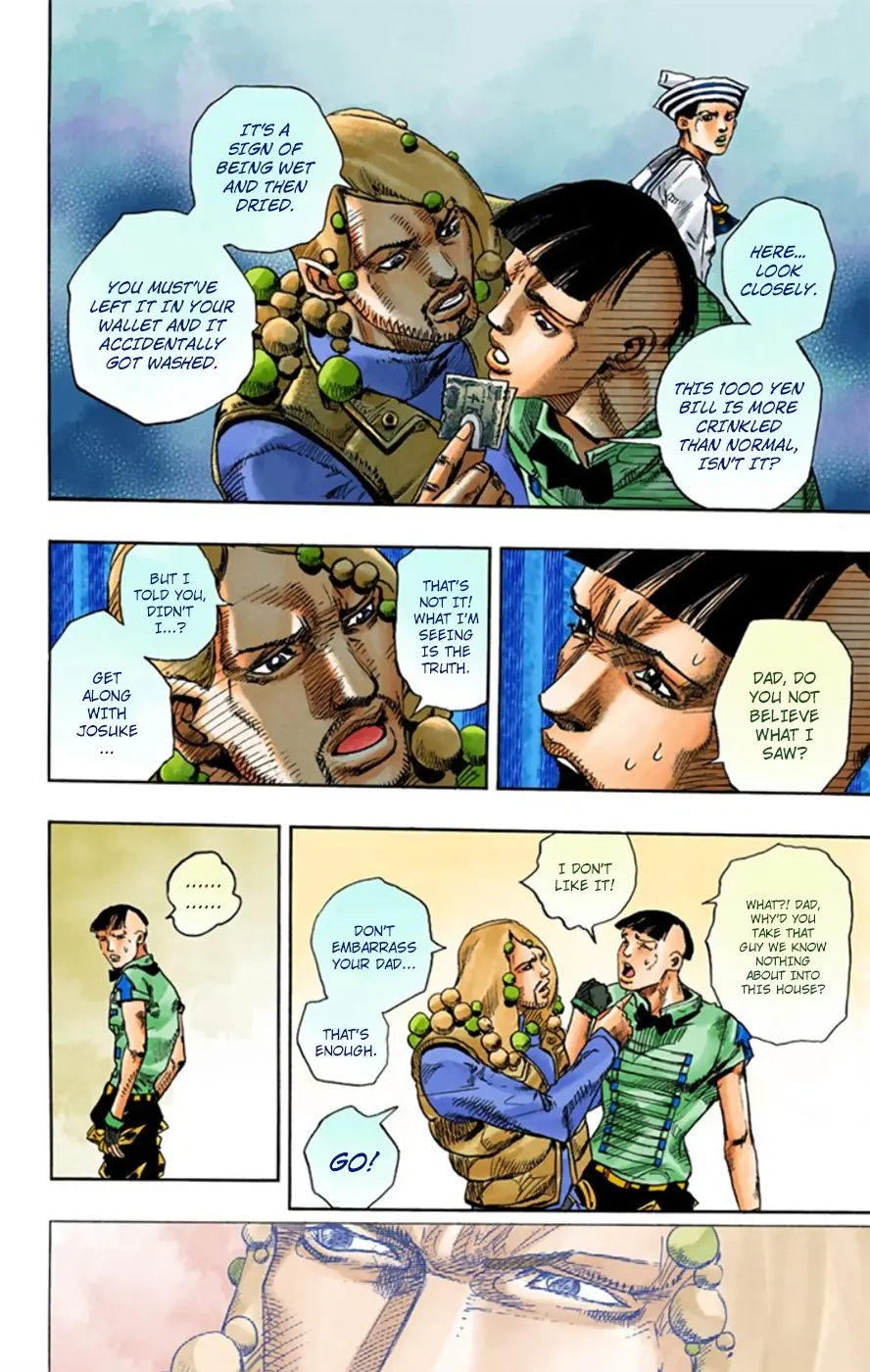 JoJo's Bizarre Adventure, Part 8: JoJolion Colored Manga β Chapter 12 β Page 13
