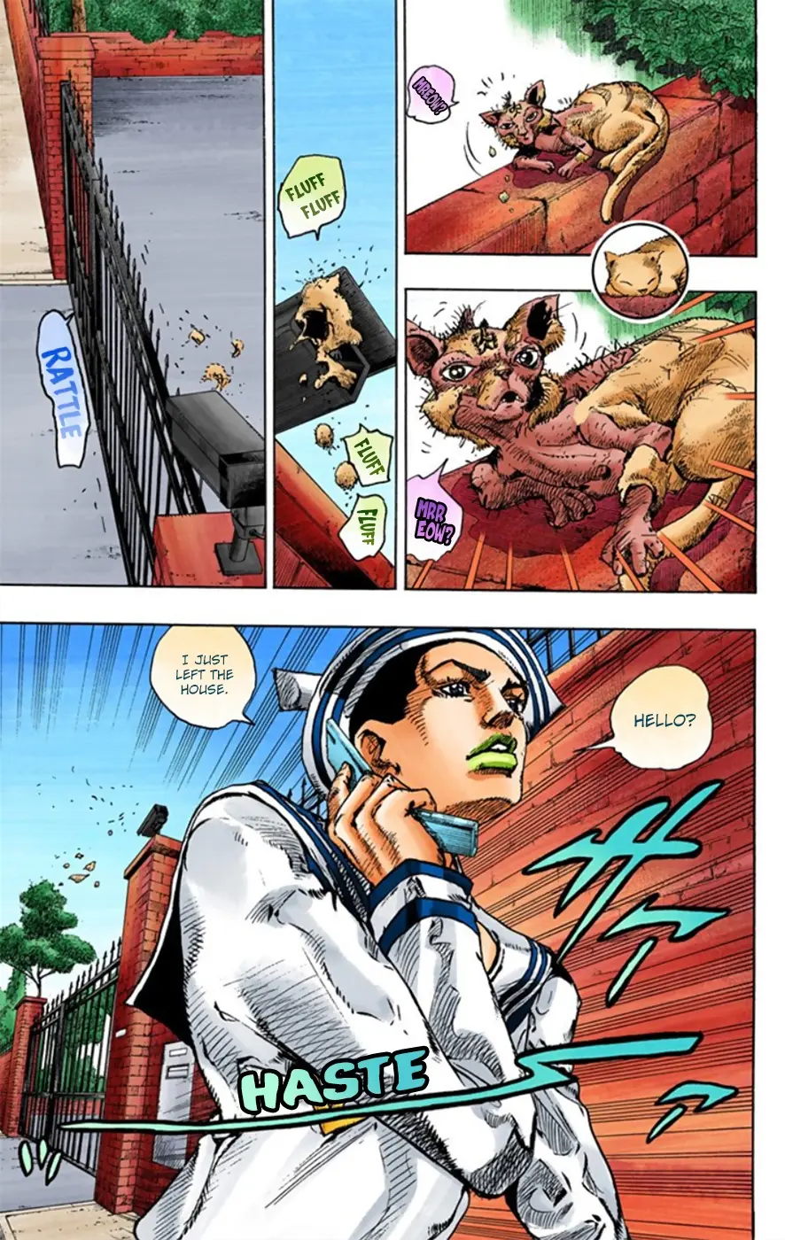 JoJo's Bizarre Adventure, Part 8: JoJolion Colored Manga β Chapter 12 β Page 18