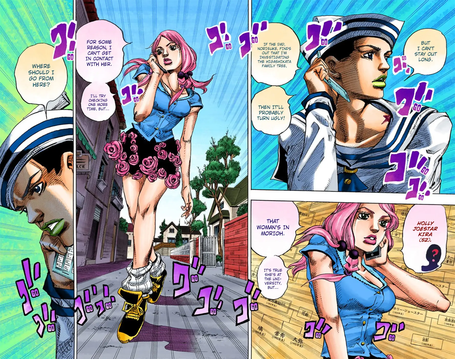JoJo's Bizarre Adventure, Part 8: JoJolion Colored Manga β Chapter 12 β Page 19