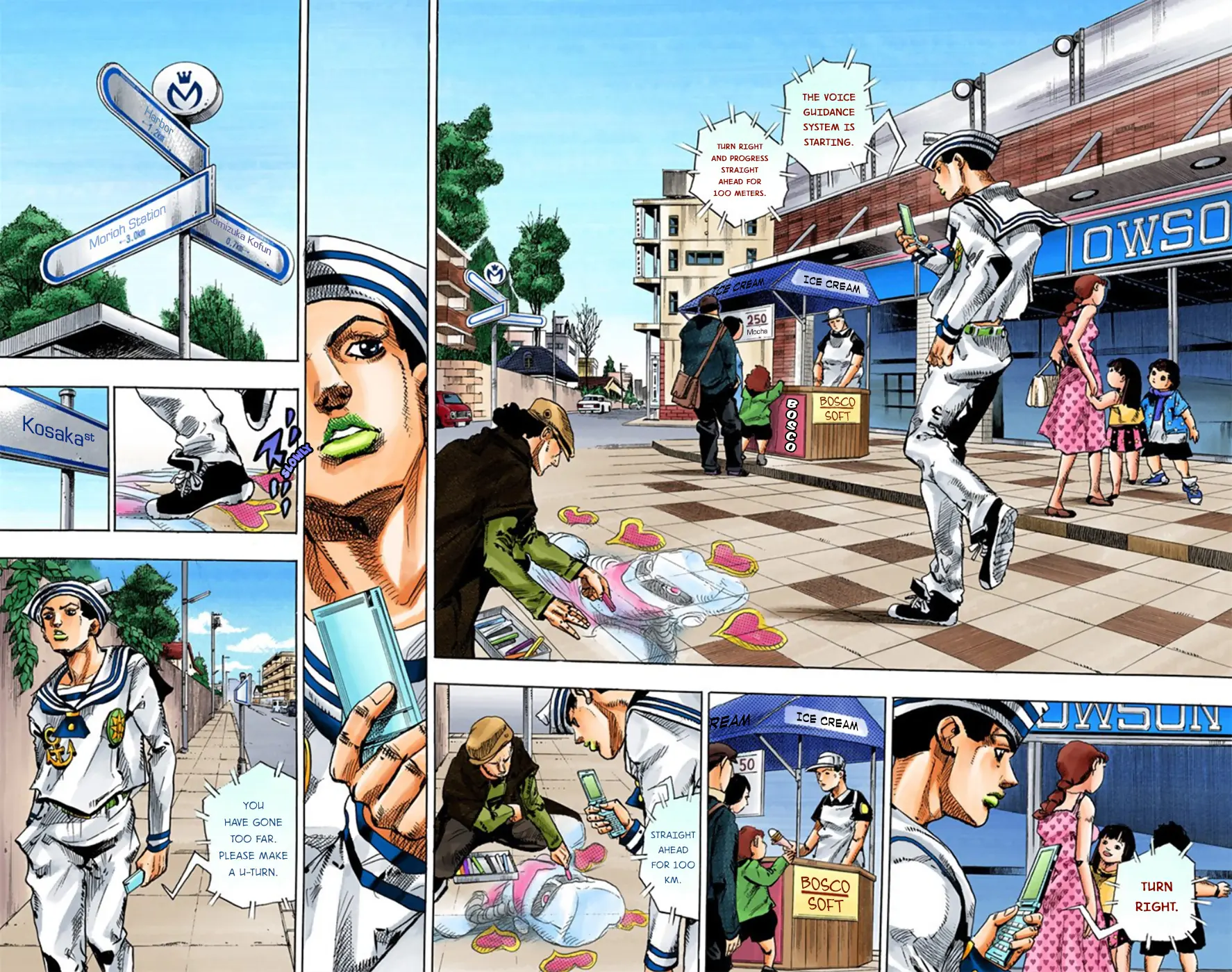 JoJo's Bizarre Adventure, Part 8: JoJolion Colored Manga β Chapter 12 β Page 24