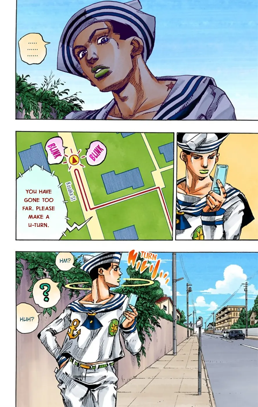 JoJo's Bizarre Adventure, Part 8: JoJolion Colored Manga β Chapter 12 β Page 25