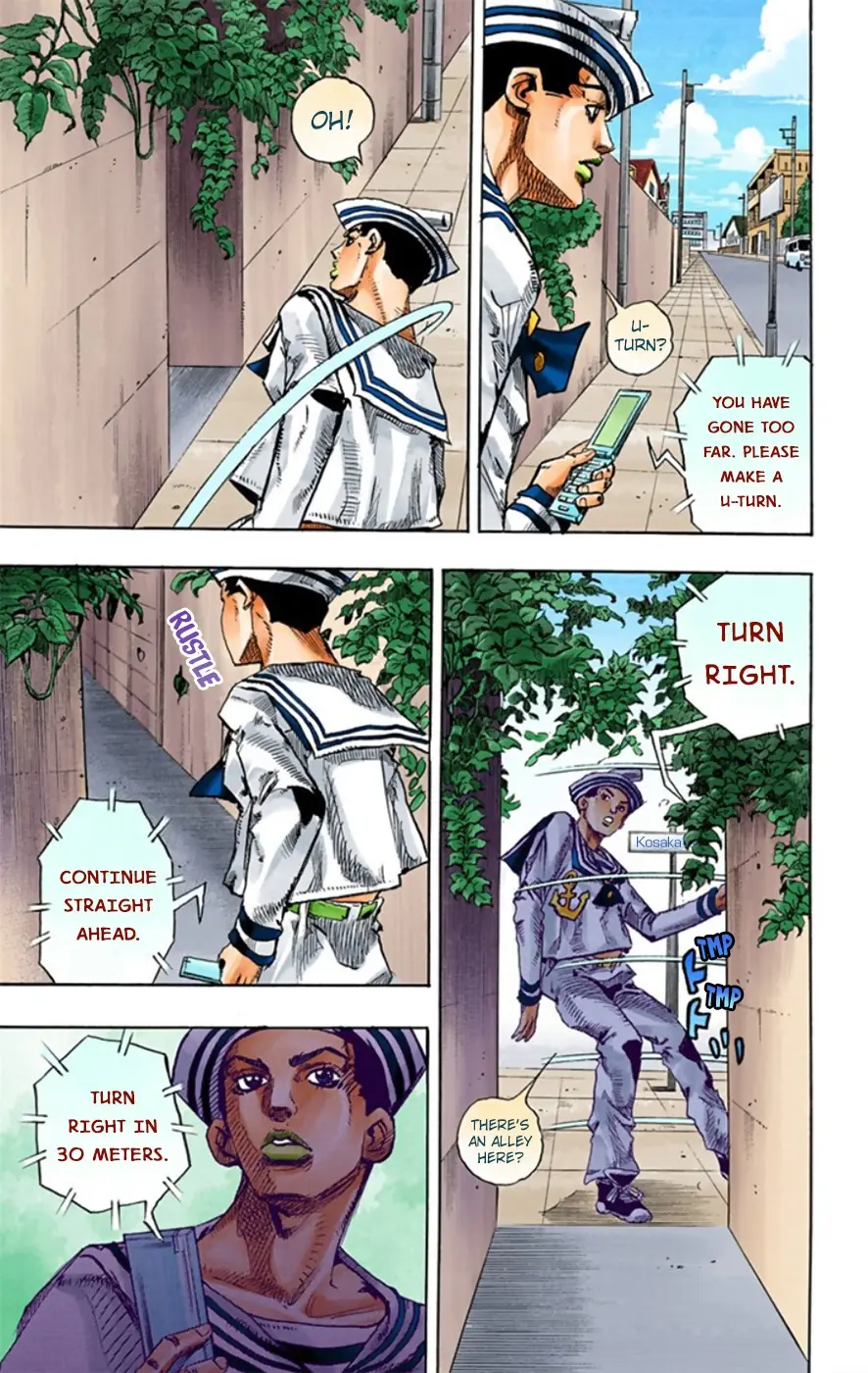 JoJo's Bizarre Adventure, Part 8: JoJolion Colored Manga β Chapter 12 β Page 26