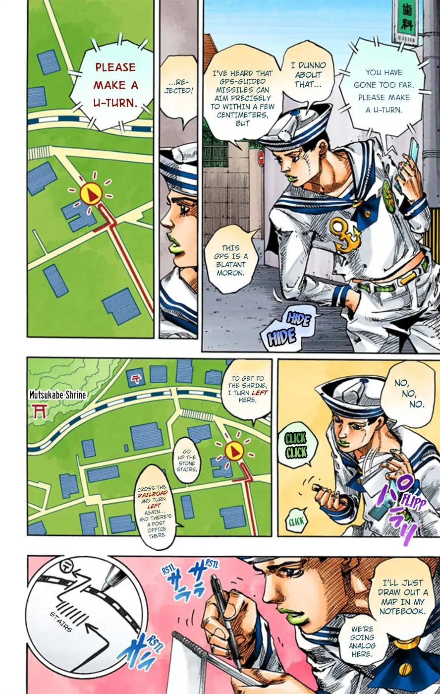 JoJo's Bizarre Adventure, Part 8: JoJolion Colored Manga β Chapter 12 β Page 31