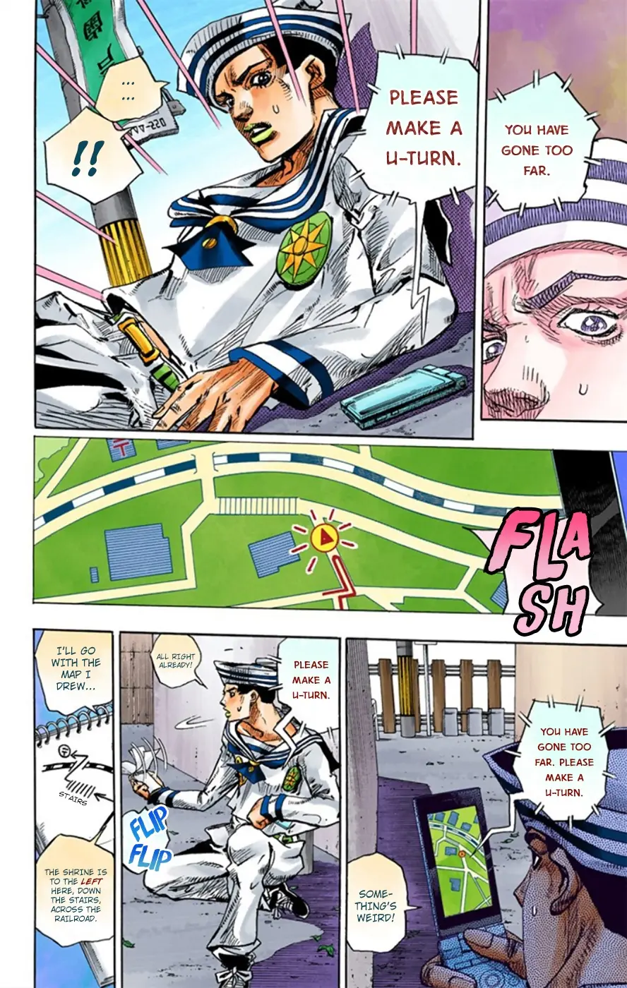 JoJo's Bizarre Adventure, Part 8: JoJolion Colored Manga β Chapter 12 β Page 37