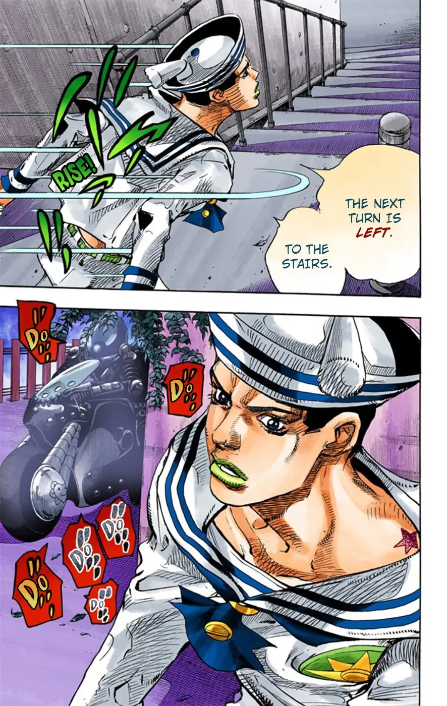 JoJo's Bizarre Adventure, Part 8: JoJolion Colored Manga β Chapter 12 β Page 38