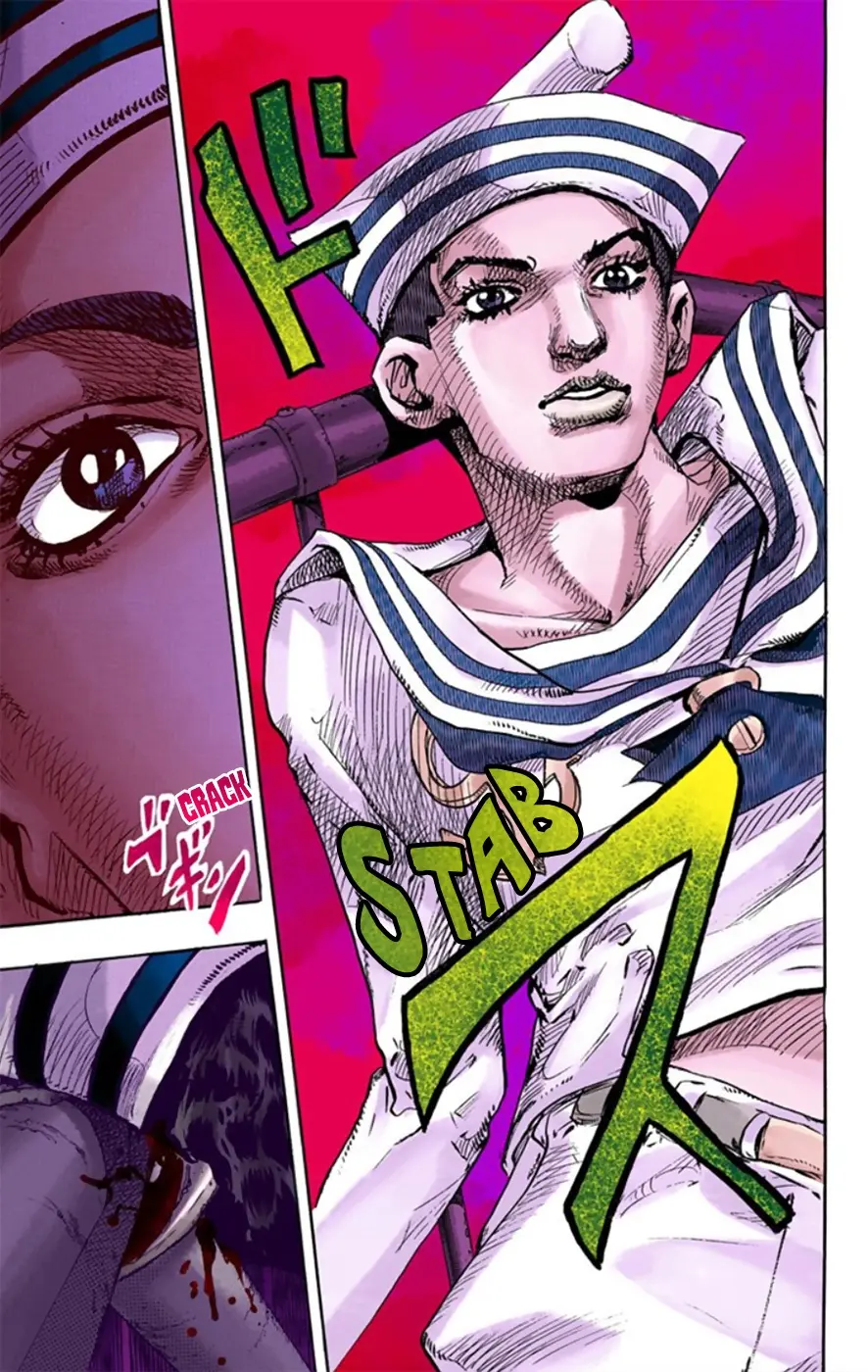 JoJo's Bizarre Adventure, Part 8: JoJolion Colored Manga β Chapter 12 β Page 43