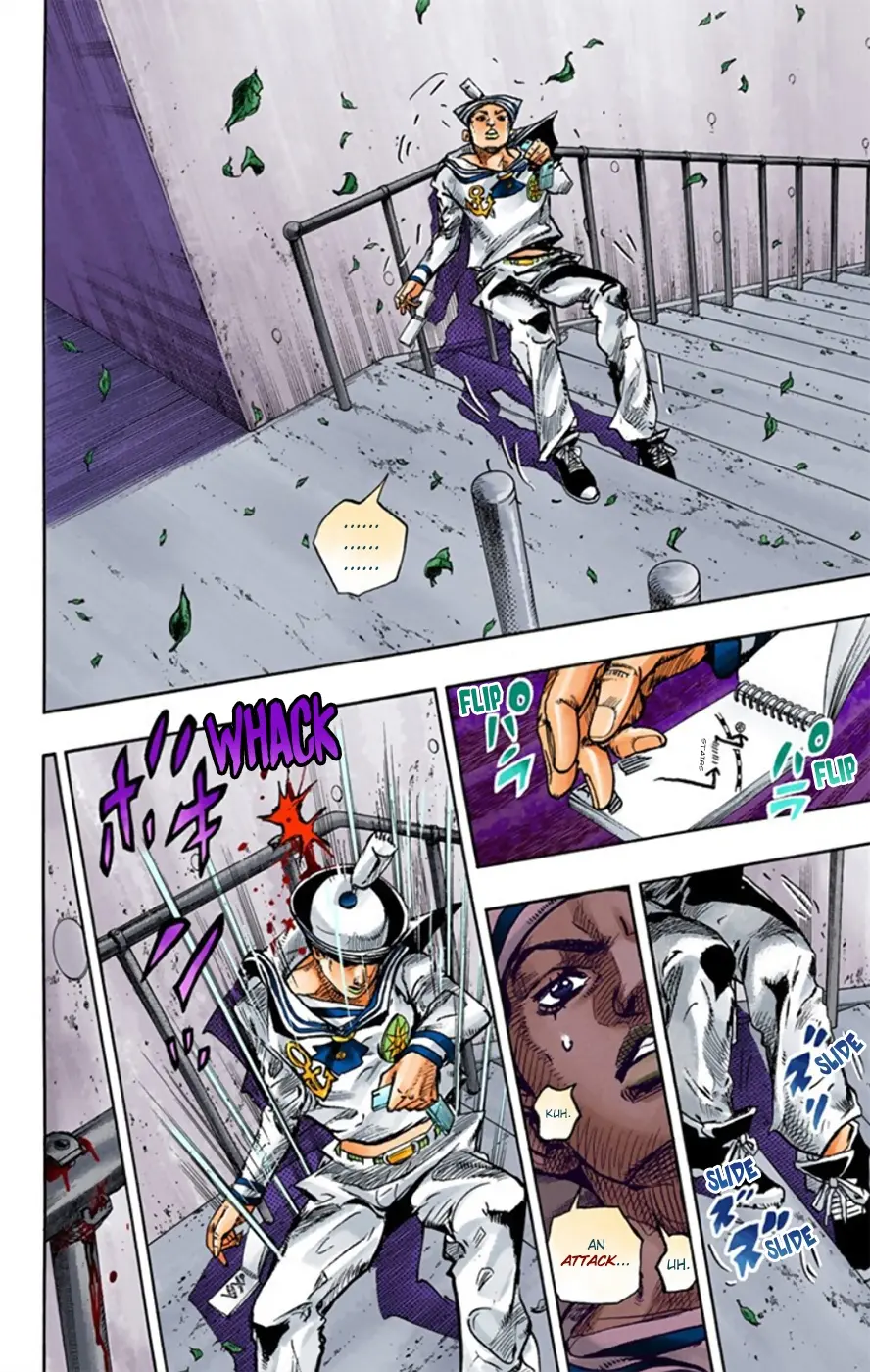 JoJo's Bizarre Adventure, Part 8: JoJolion Colored Manga β Chapter 12 β Page 44