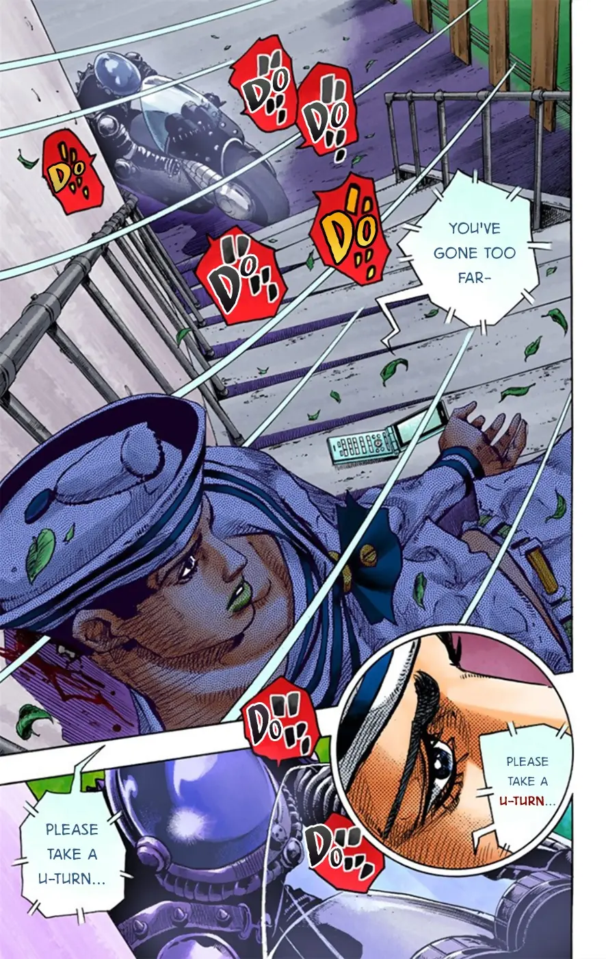 JoJo's Bizarre Adventure, Part 8: JoJolion Colored Manga β Chapter 12 β Page 45