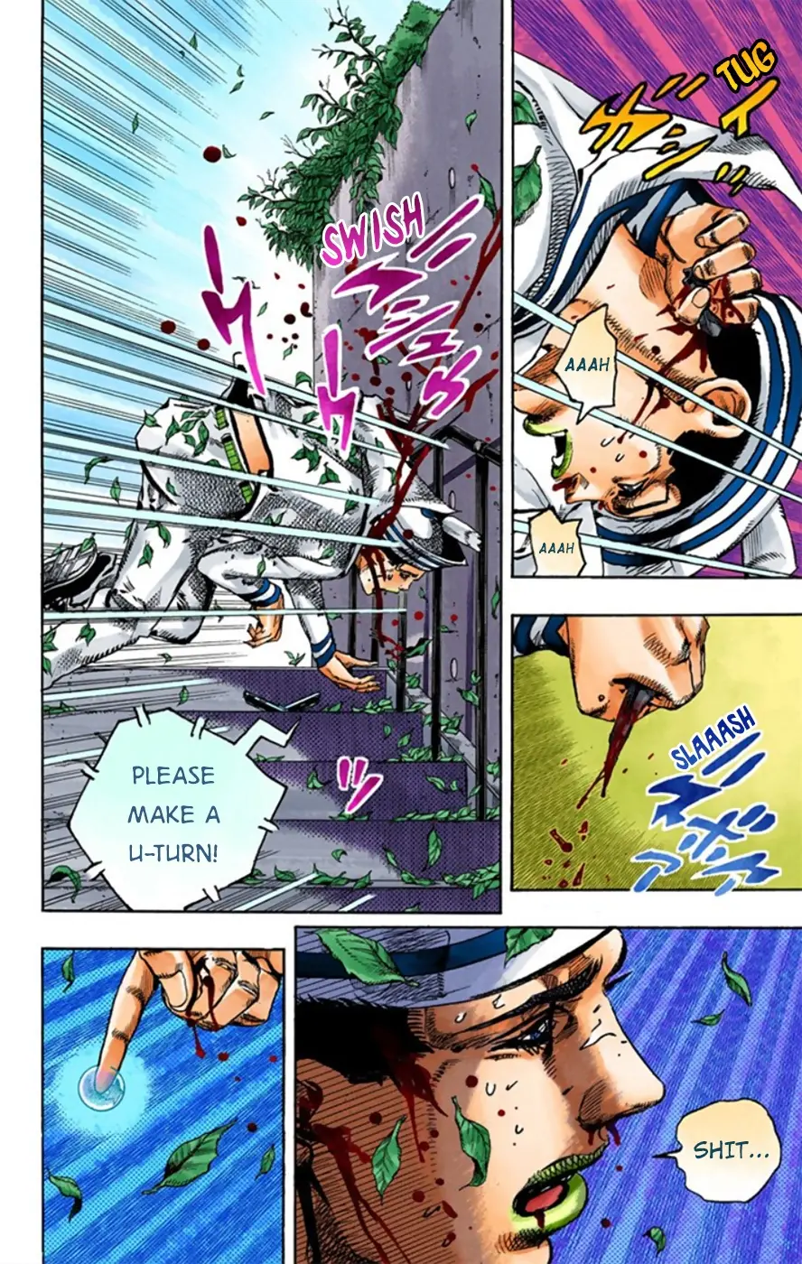 JoJo's Bizarre Adventure, Part 8: JoJolion Colored Manga β Chapter 13 β Page 8