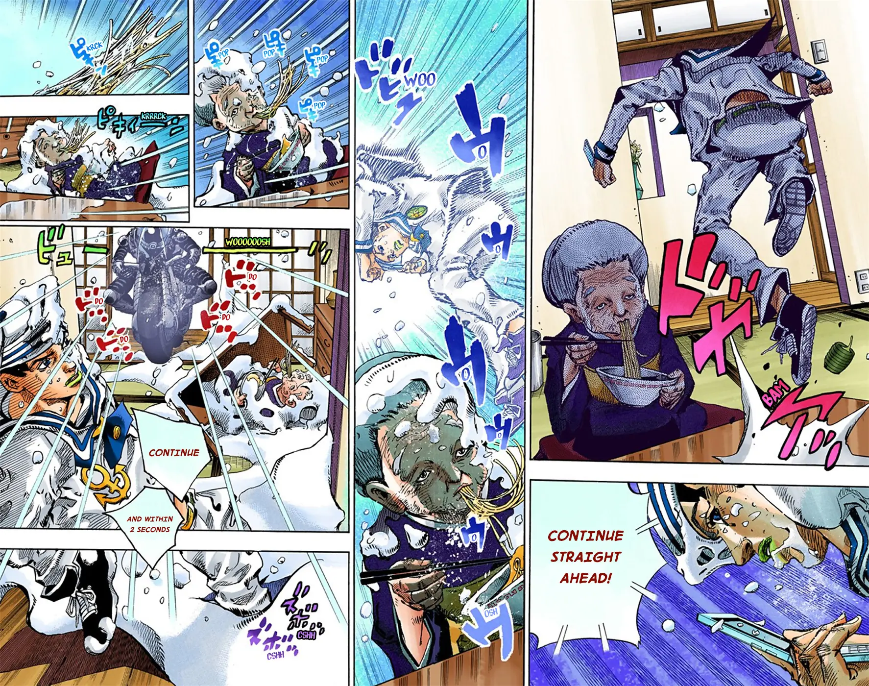 JoJo's Bizarre Adventure, Part 8: JoJolion Colored Manga β Chapter 14 β Page 27