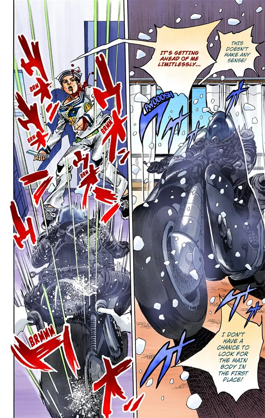 JoJo's Bizarre Adventure, Part 8: JoJolion Colored Manga β Chapter 14 β Page 40