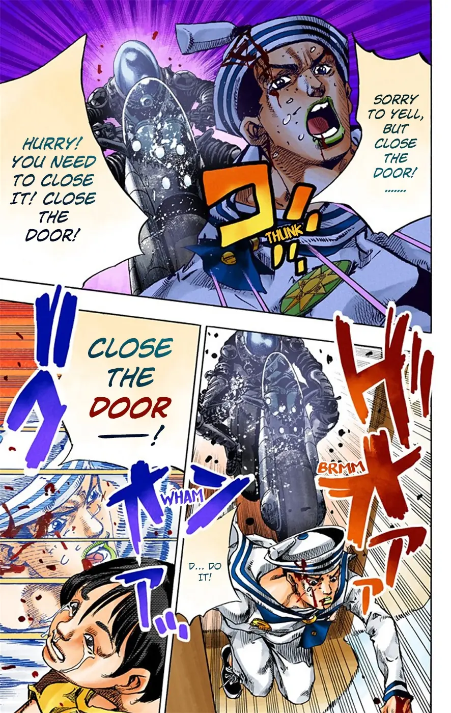 JoJo's Bizarre Adventure, Part 8: JoJolion Colored Manga β Chapter 14 β Page 43