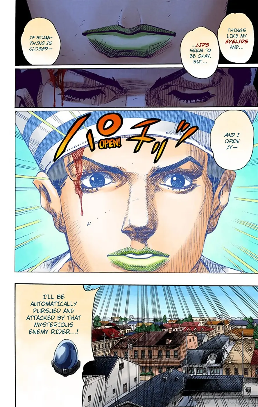 JoJo's Bizarre Adventure, Part 8: JoJolion Colored Manga β Chapter 15 β Page 3