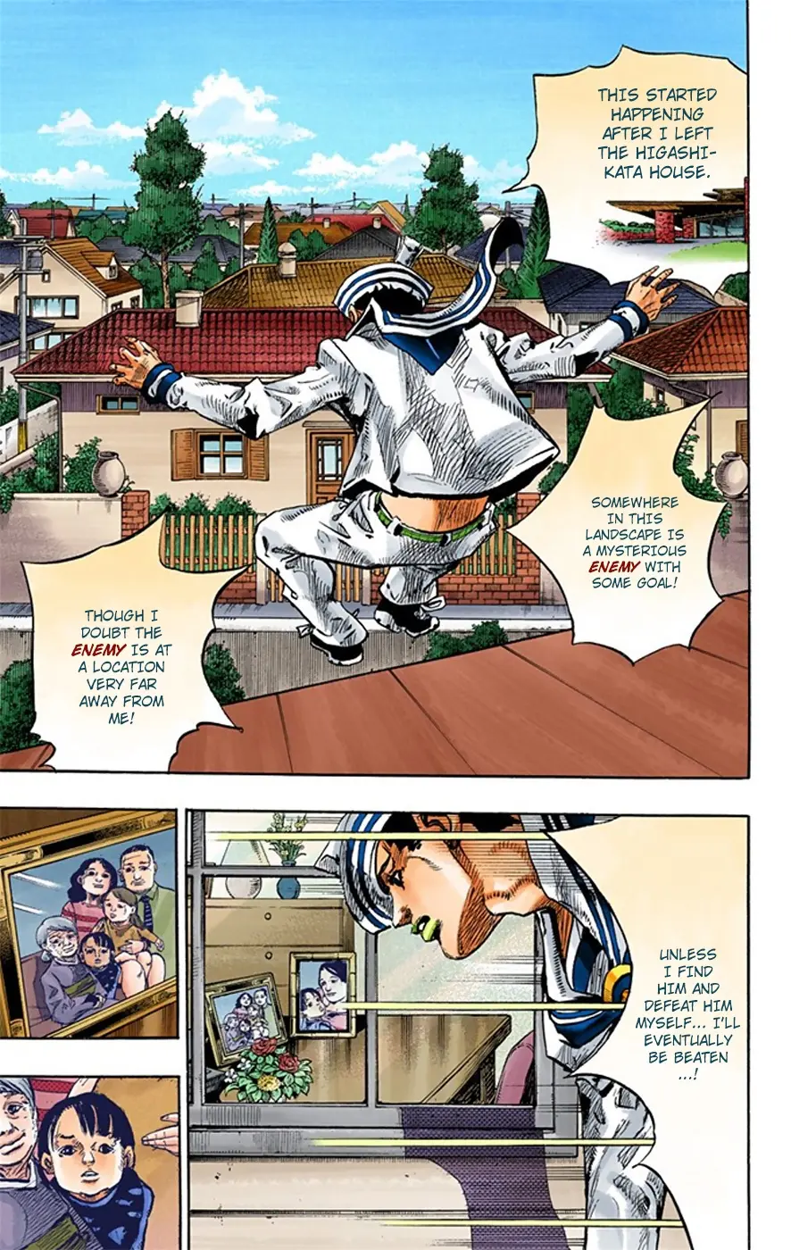 JoJo's Bizarre Adventure, Part 8: JoJolion Colored Manga β Chapter 15 β Page 4