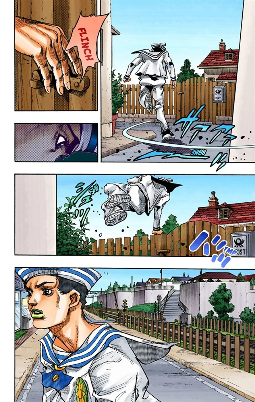 JoJo's Bizarre Adventure, Part 8: JoJolion Colored Manga β Chapter 15 β Page 7