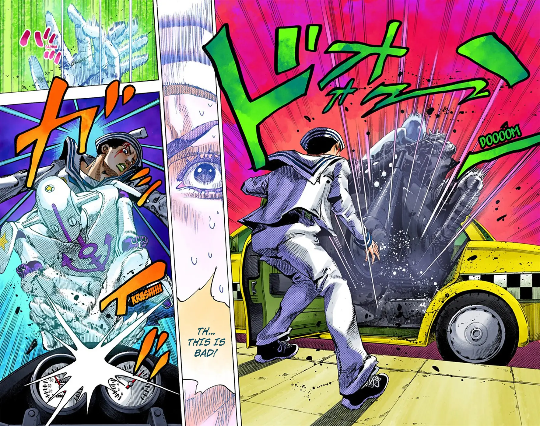 JoJo's Bizarre Adventure, Part 8: JoJolion Colored Manga β Chapter 15 β Page 12