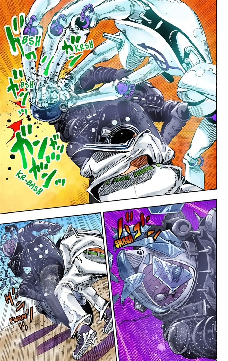 JoJo's Bizarre Adventure, Part 8: JoJolion Colored Manga β Chapter 15 β Page 18