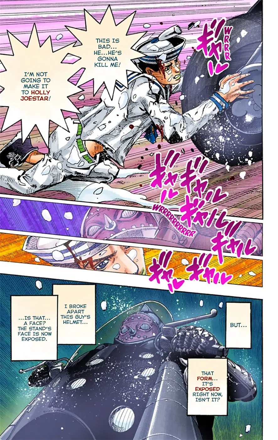 JoJo's Bizarre Adventure, Part 8: JoJolion Colored Manga β Chapter 15 β Page 22