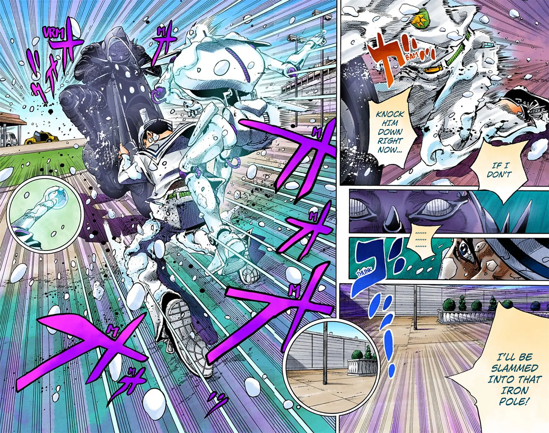 JoJo's Bizarre Adventure, Part 8: JoJolion Colored Manga β Chapter 16 β Page 3