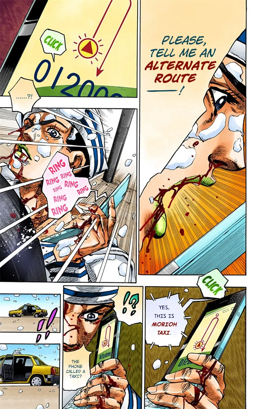 JoJo's Bizarre Adventure, Part 8: JoJolion Colored Manga β Chapter 16 β Page 8