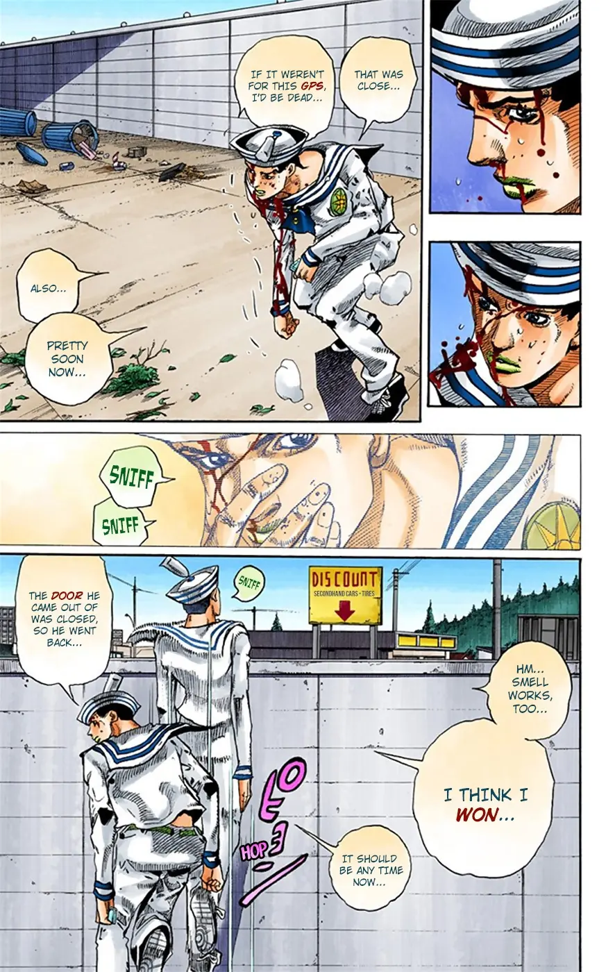 JoJo's Bizarre Adventure, Part 8: JoJolion Colored Manga β Chapter 16 β Page 12