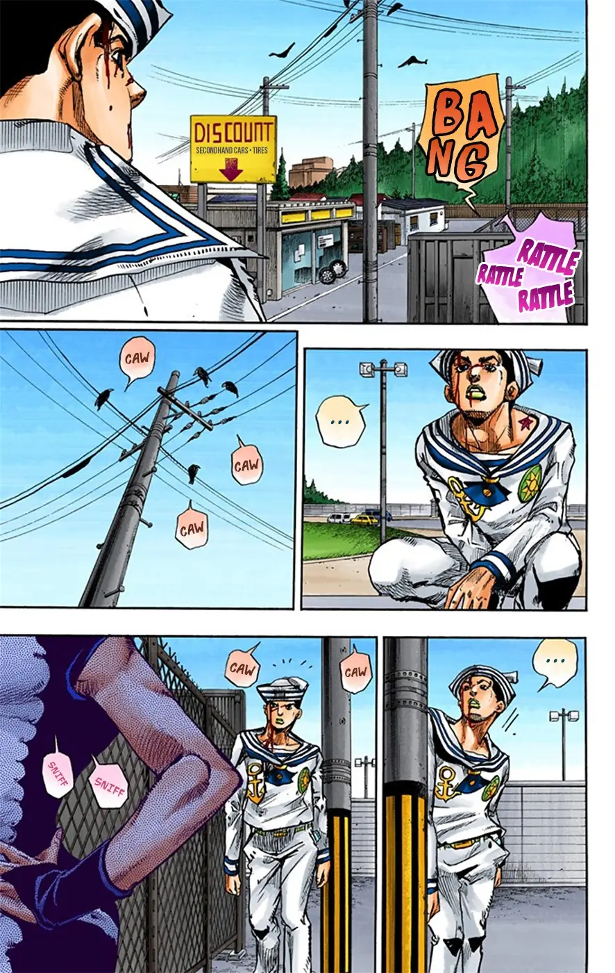 JoJo's Bizarre Adventure, Part 8: JoJolion Colored Manga β Chapter 16 β Page 14